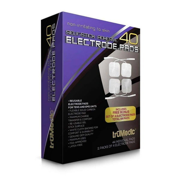 5 Packs-Save £ 4.99 NeuroTrac 30 mm Réutilisable électrodes X 4 dizaines Pads